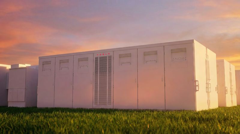 Tesla Megablock
