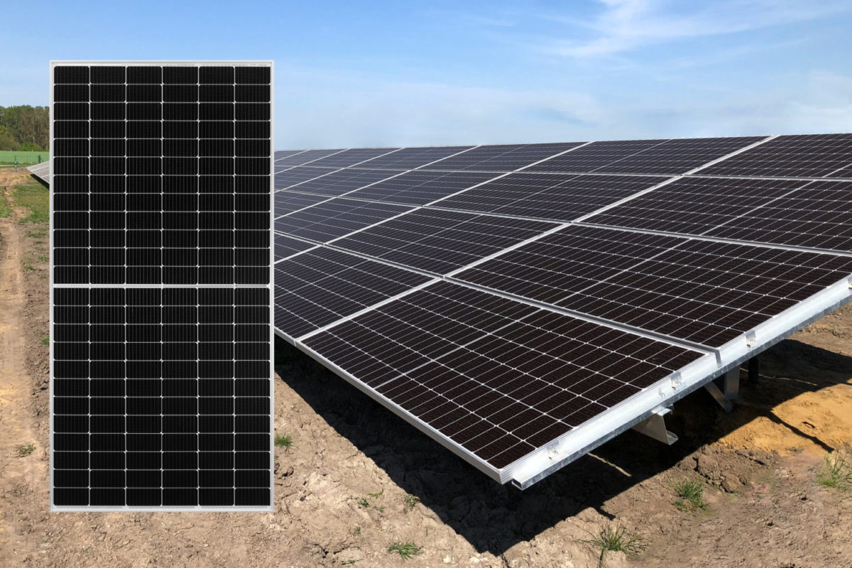Sharp presenta un módulo fotovoltaico de 440 W de media célula con una eficiencia del 19,9